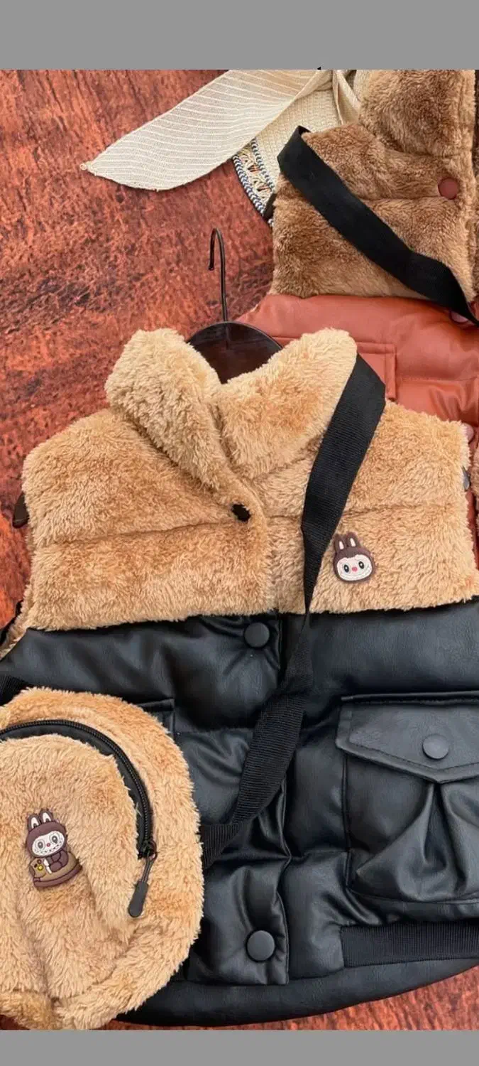 پافر کیف دار قشنگ لبوبو|کفش و لباس بچه|ارومیه, |دیوار