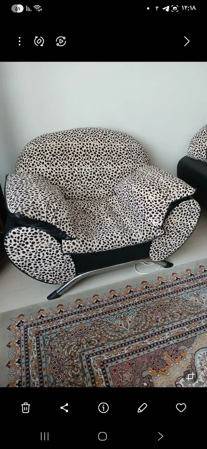 مبلمان راحتی ۷ نفره|مبلمان خانگی و میز عسلی|محمدیه-قزوین, |دیوار