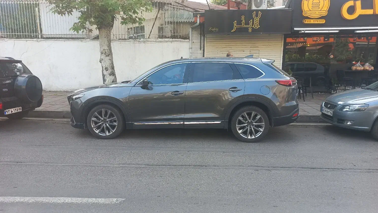 مزدا 9 پلاک منطقه  ۲۰۱۸ موتور ۲۵۰۰ توربو|خودرو سواری و وانت|رشت, بلوار گیلان|دیوار