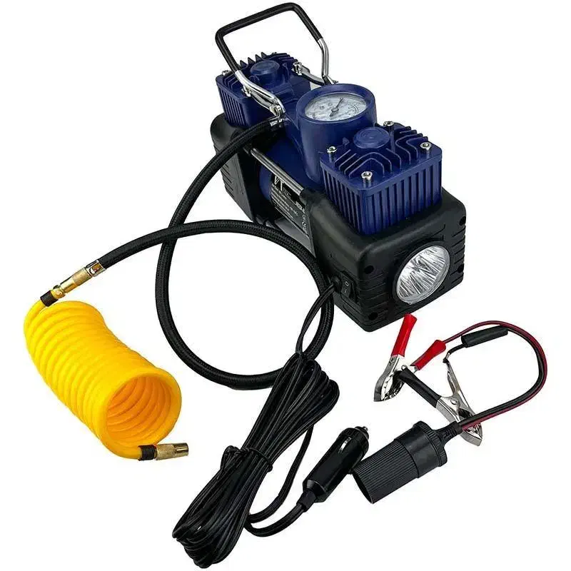 کمپرسور فندکی دو سیلندر ویوارکس مدل VR1207-ACT|ماشین‌آلات صنعتی|اردکان, |دیوار