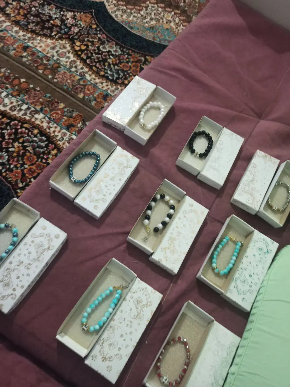 دستبند مهره ای شیک|بدلیجات|زابل, |دیوار