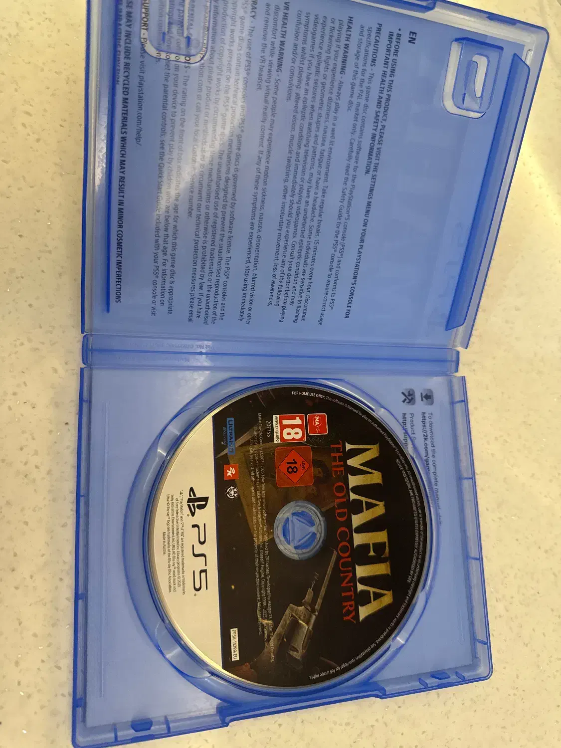 دیسک Mafia the old country ps5|کنسول، بازی ویدئویی و آنلاین|اهواز, کیانپارس |دیوار