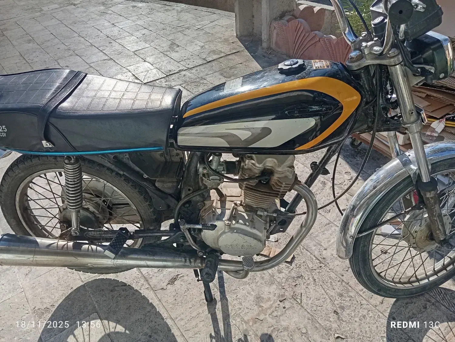 موتور 125 مزایده نو|موتورسیکلت|تهران, شهرک آزادی|دیوار