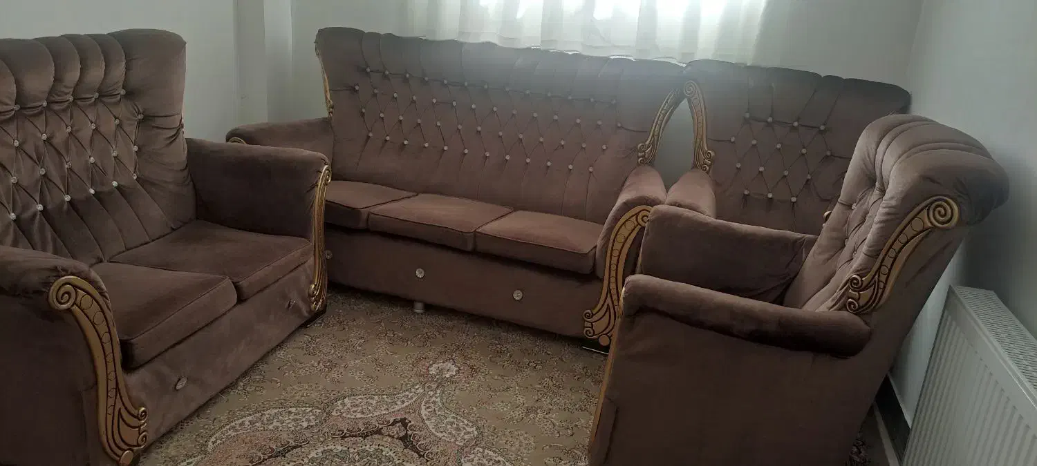 مبل هفت نفره|مبلمان خانگی و میز عسلی|لنجان, |دیوار