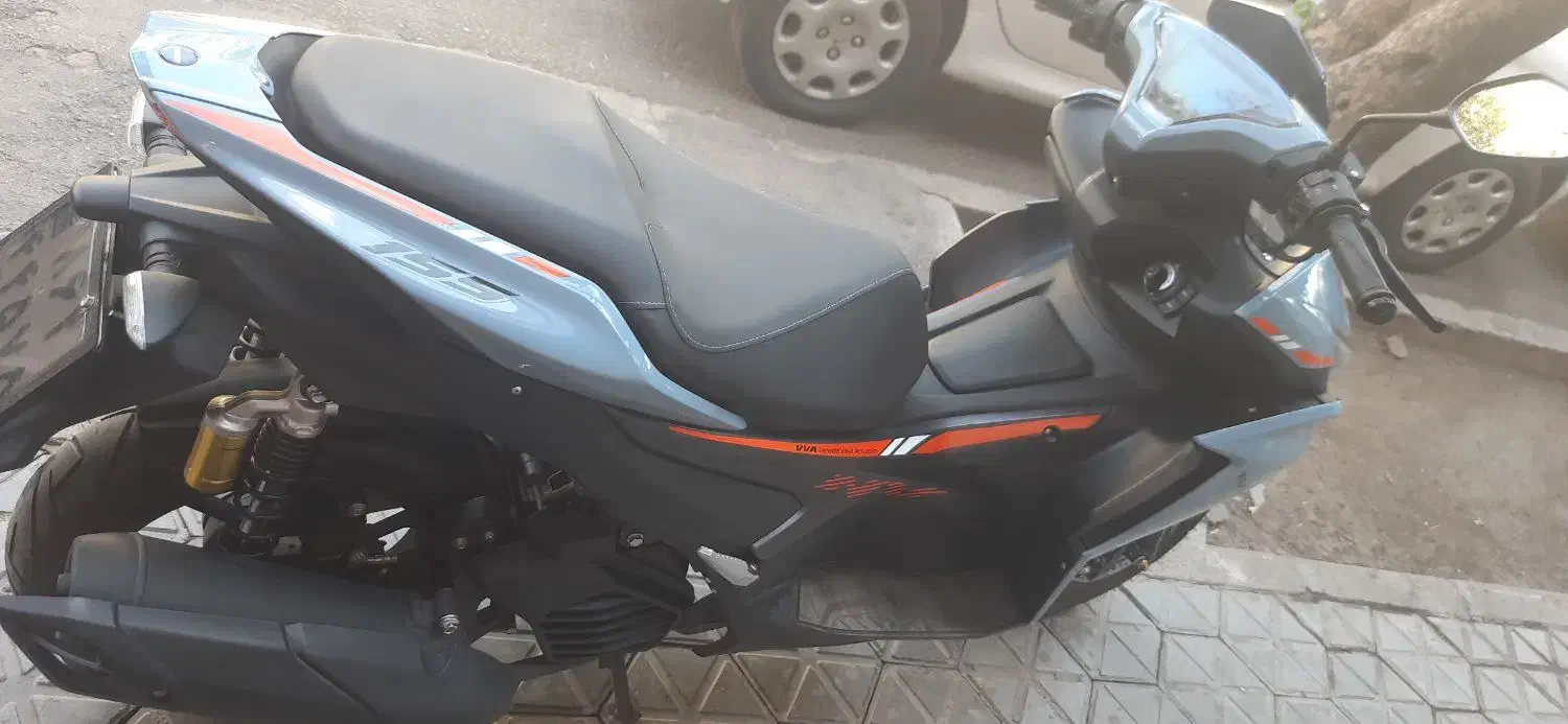 ایروکس همرو ۱۵۵|موتورسیکلت|لنجان, |دیوار