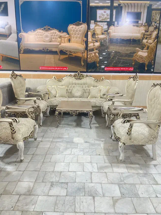 مبل. سلطنتی افسون. تولیدی اذرخش|مبلمان خانگی و میز عسلی|بیرجند, |دیوار