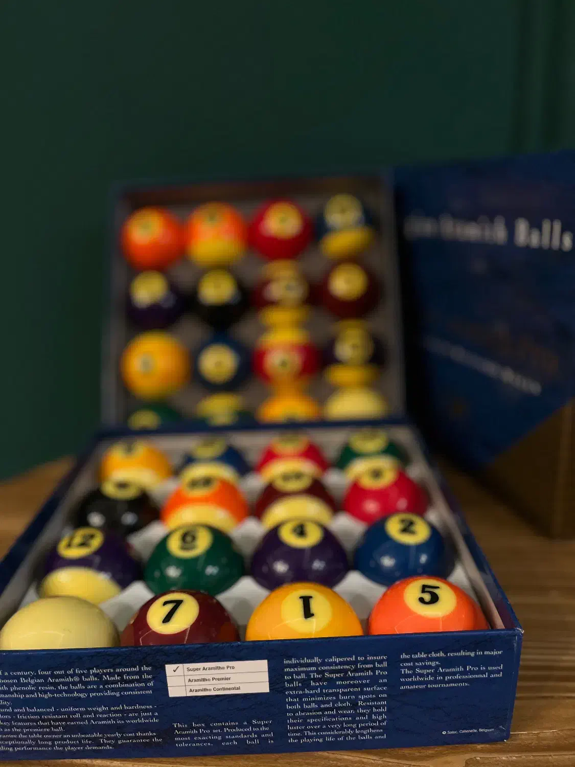 توپ پاکت بیلیارد تورنمنت تی وی (جعبه آبی)|ورزش‌های توپی|جهرم, |دیوار