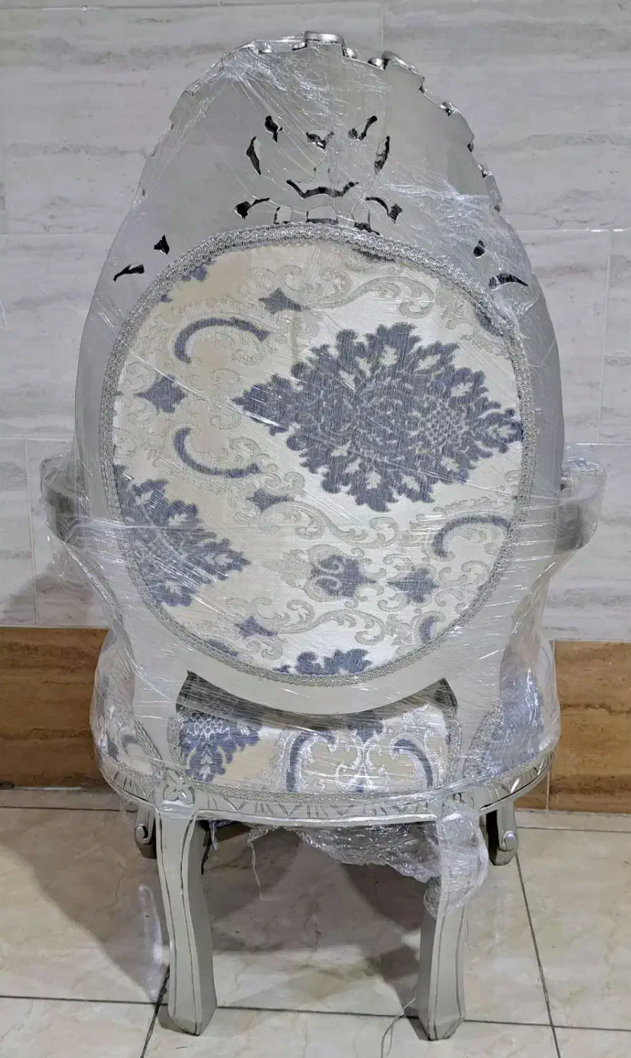 سلطنتی سیلور مبلمان ۹ نفره مبل استیل جهیزیه|مبلمان خانگی و میز عسلی|فردیس, شهرک شهید حسینی|دیوار