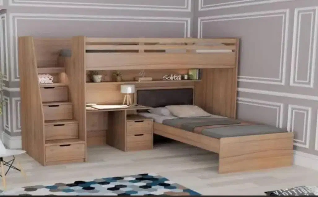 تولید تخت دوطبقه ،اقساطی ،|تخت و سرویس خواب|قم, قلعه صدری|دیوار