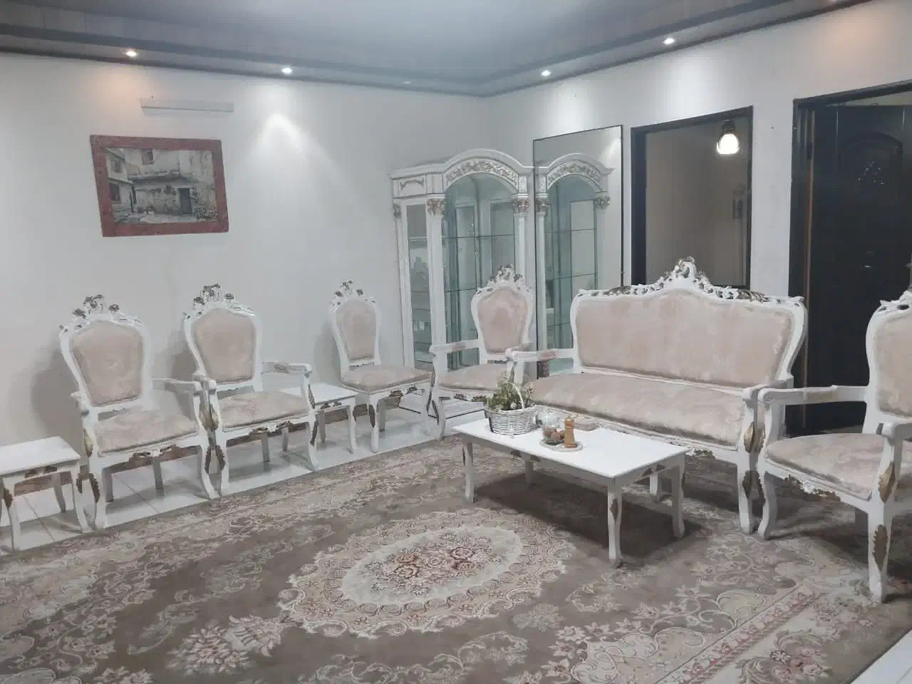 مبل ۹ نفره با میز|مبلمان خانگی و میز عسلی|محمودآباد, |دیوار