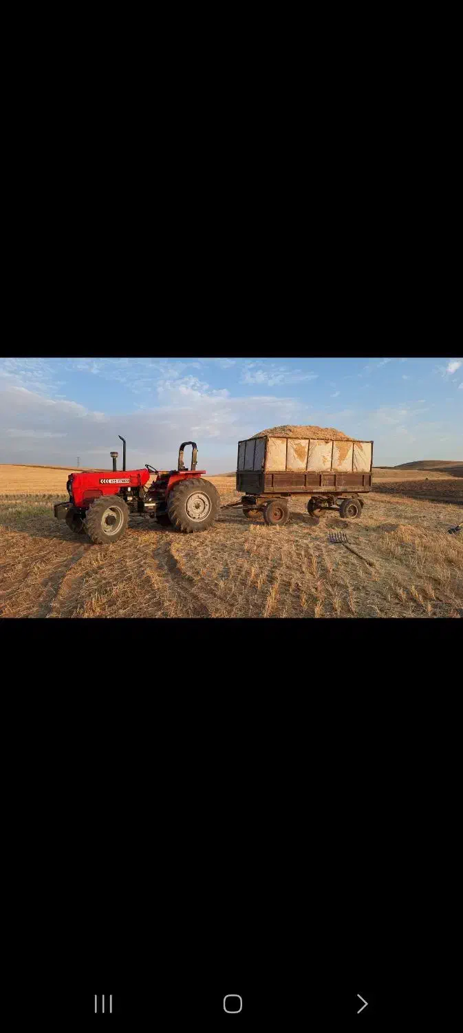 تراکتور ۴۷۵ جفت با گاوآهن|خودرو سنگین|صالح آباد, |دیوار