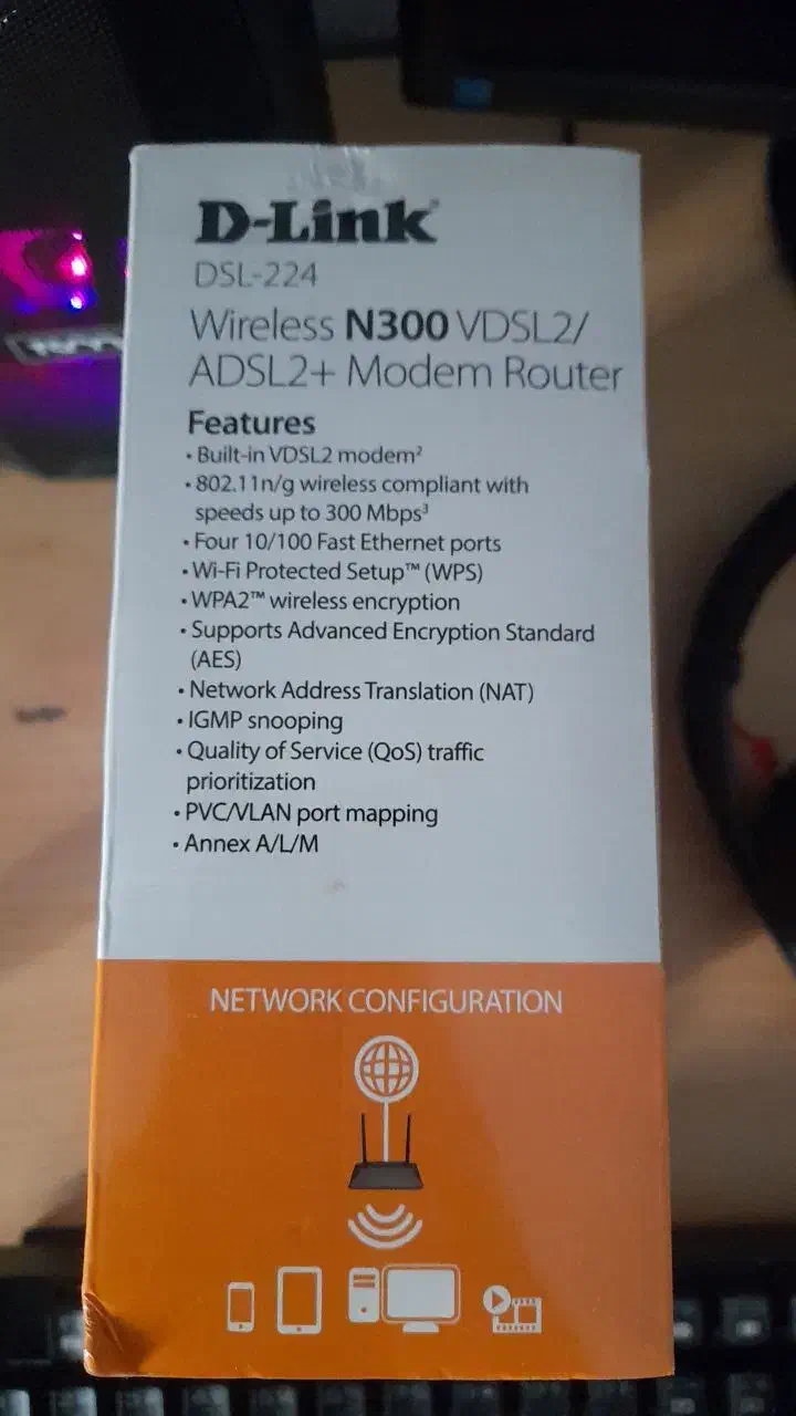 مودم ADSL.Vdsl Dink DSL224در حد نو|مودم و تجهیزات شبکه|سمنان, |دیوار
