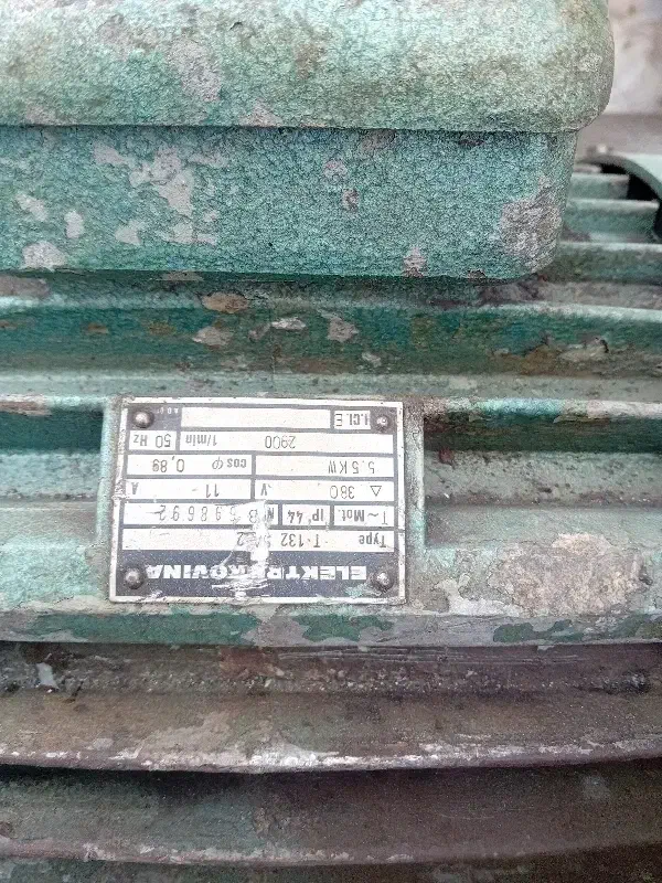 اره اتیشی موتور ۱۰ اسب سه فاز|ماشینآلات صنعتی|بجستان, |دیوار