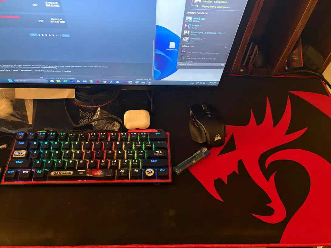 پد موس گیمینگ ردراگون سایز بزرگ ۳ روز خریدم|قطعات و لوازم جانبی رایانه|مشهد, ارشاد|دیوار