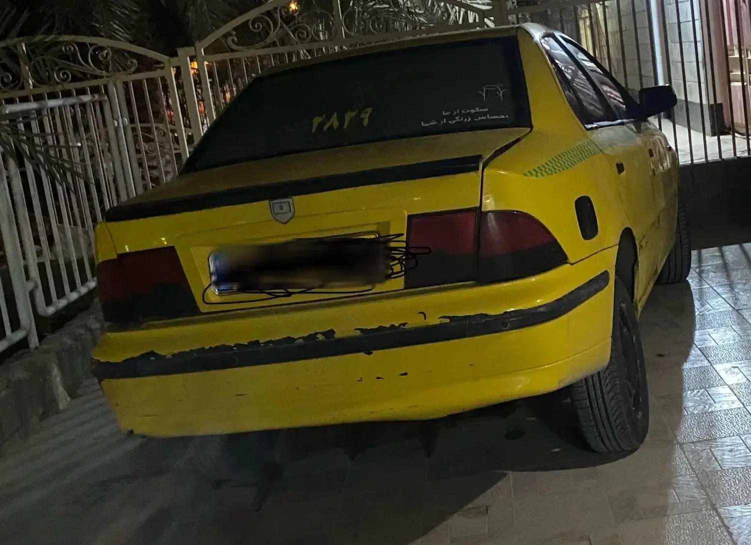 سمند تاکسی مدل۹۰|خودرو سواری و وانت|اهواز, زردشت|دیوار