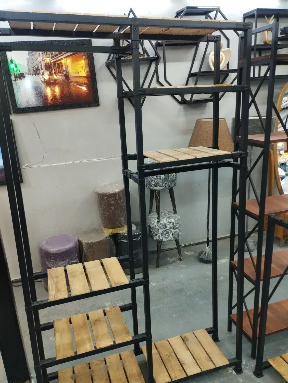 رگال و استند|کتابخانه، شلف، قفسههای دیواری|محمودآباد, |دیوار