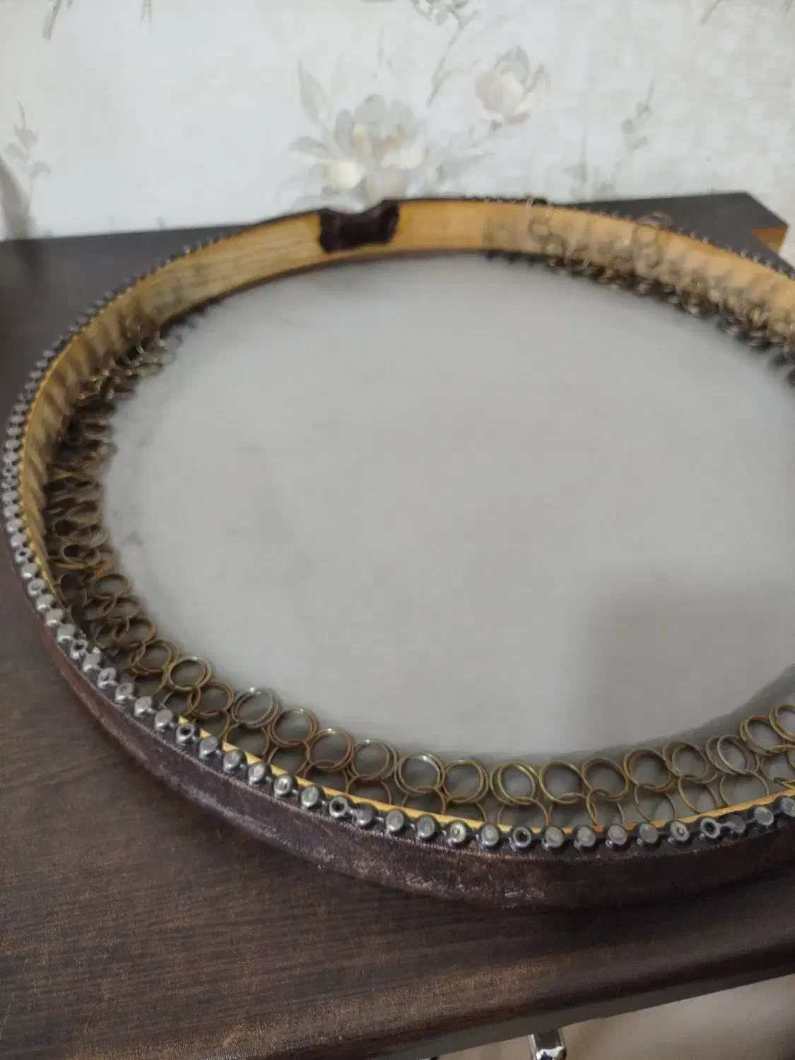 دف سروستان قدیمی|سازهای سنتی|کرج, شهرک جهان‌نما|دیوار