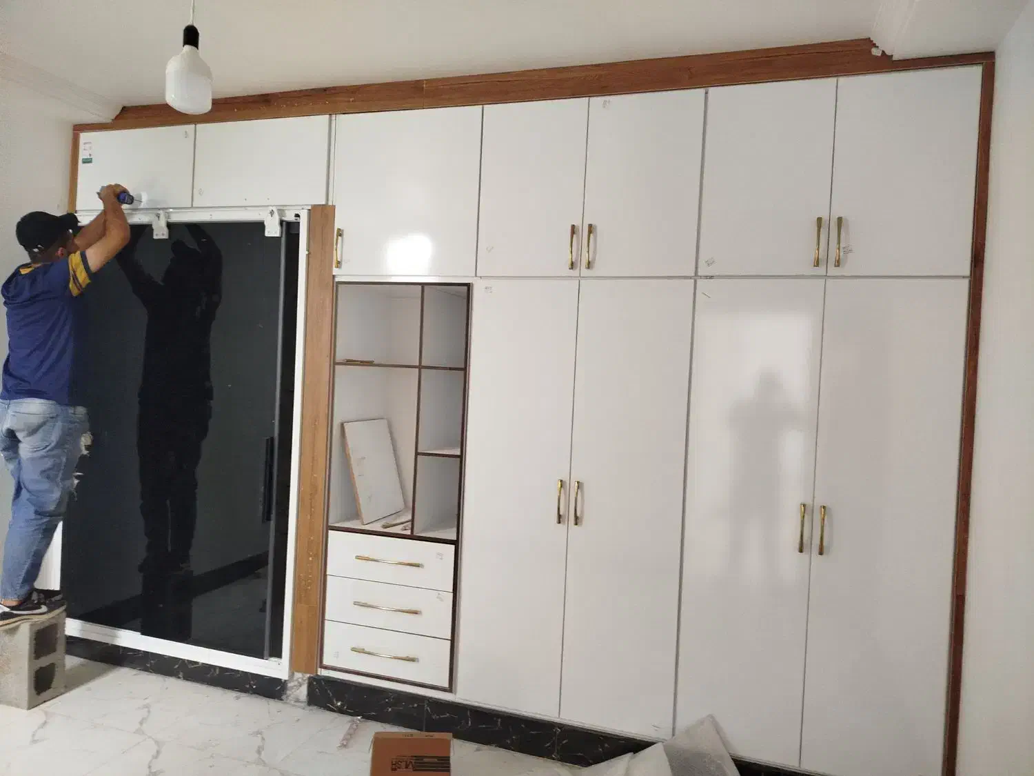 اجرا و طراحی کمد و کابینت و پارتیشن و...|خدمات پیشه و مهارت|یاسوج, |دیوار