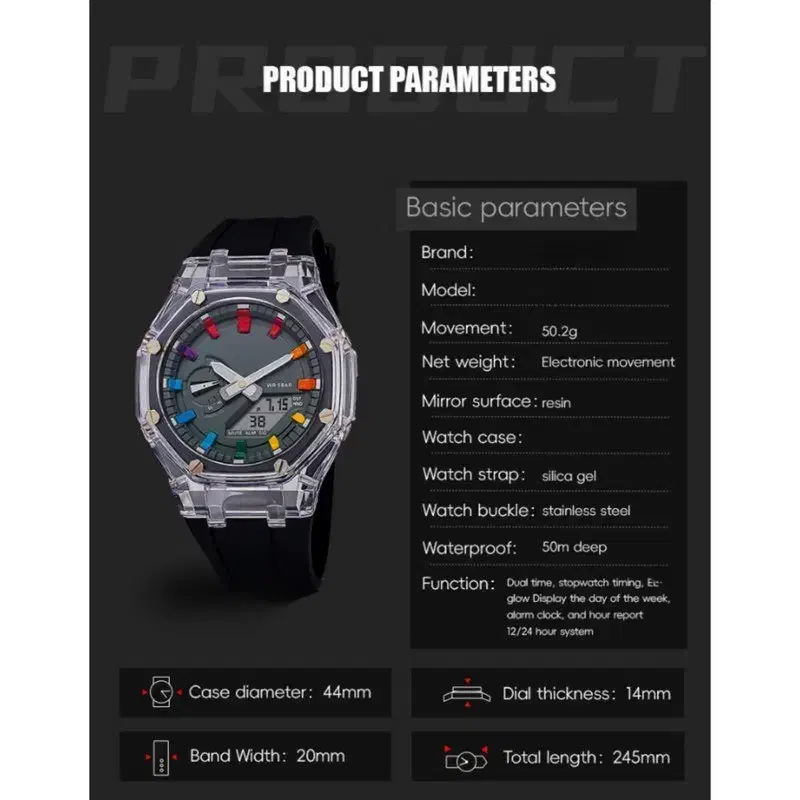 ساعت مچی ضدآب کاسیو جی شاک - GA2100|ساعت|شیراز, چوگیاه|دیوار