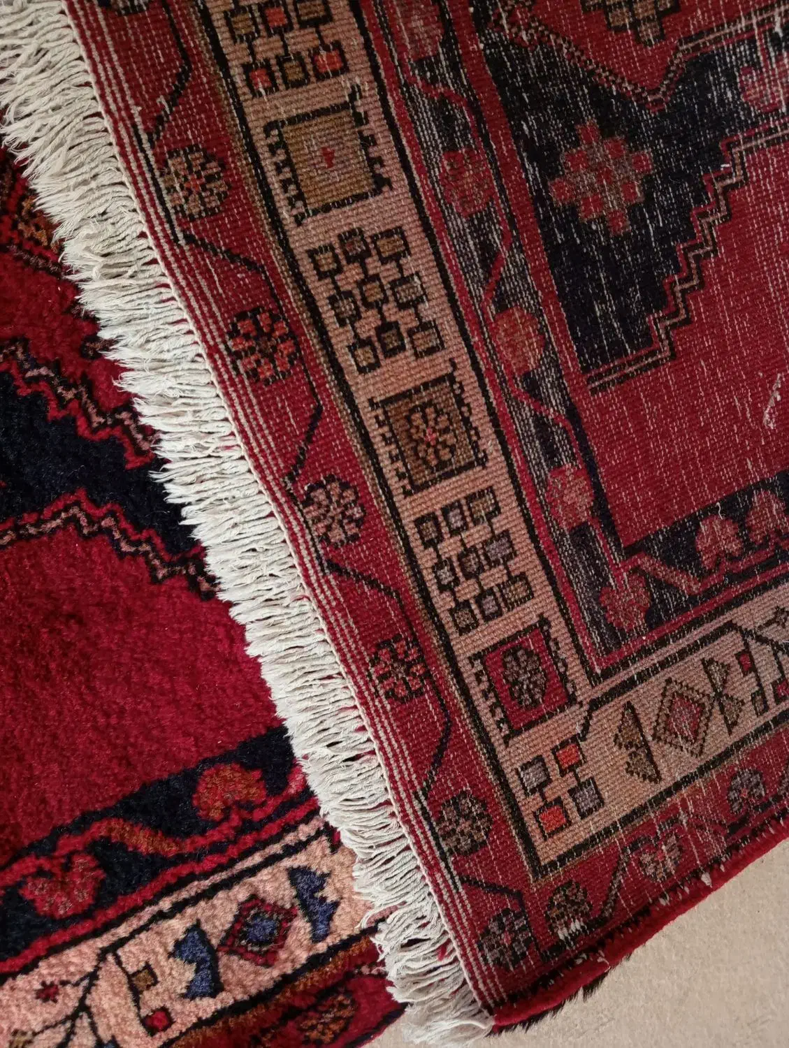 کناره|فرش|میانه, |دیوار