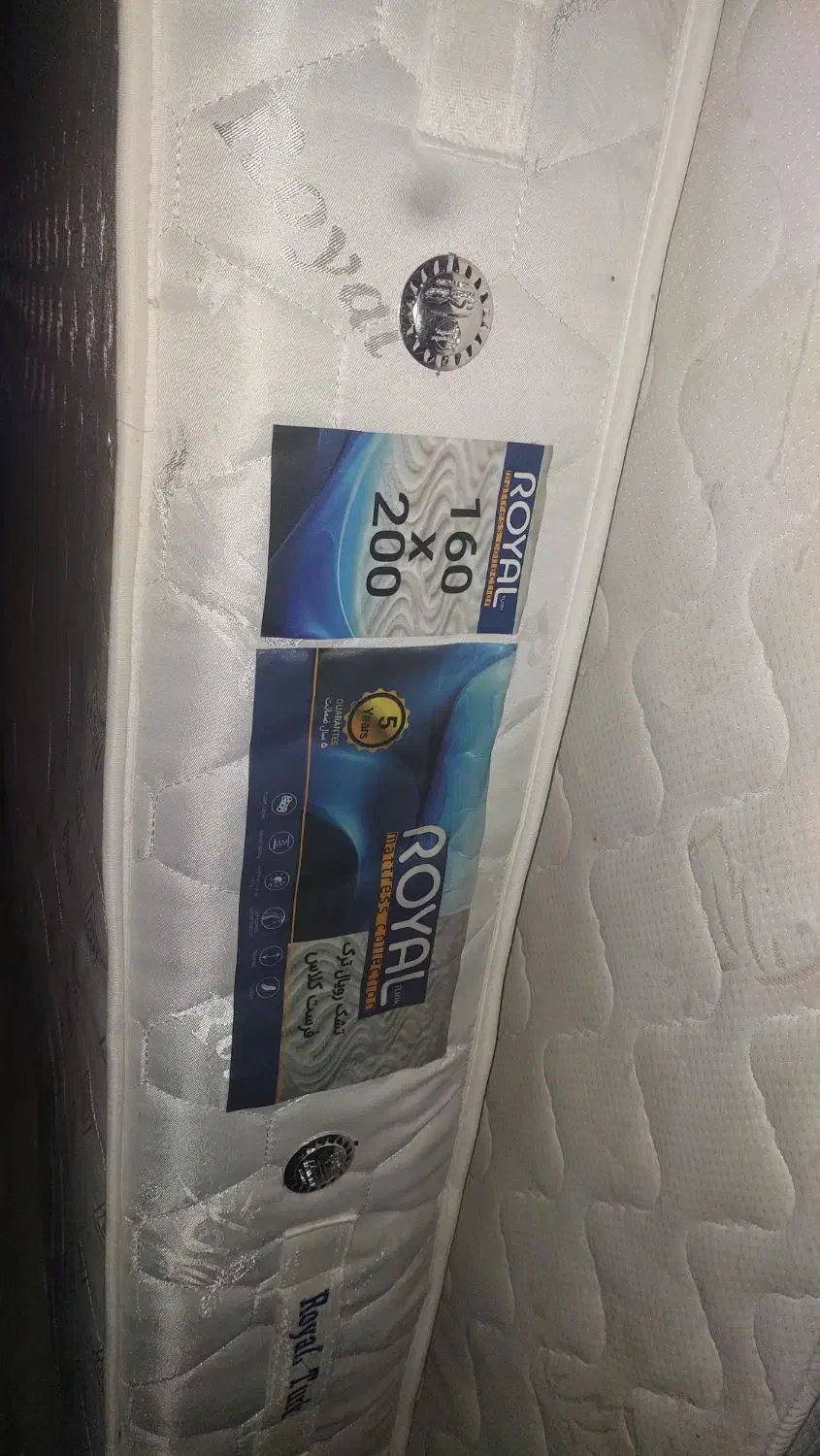 فروش فوری دو عدد تشک دونفره  اعلا|تشک تختخواب|مسجد سلیمان, |دیوار