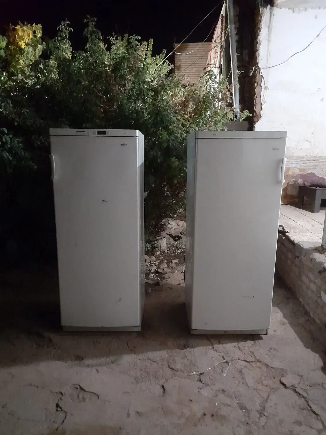 یخچال دوقلو haier موتور فابریک بدون تعمیر|یخچال و فریزر|تربت جام, میان جام|دیوار