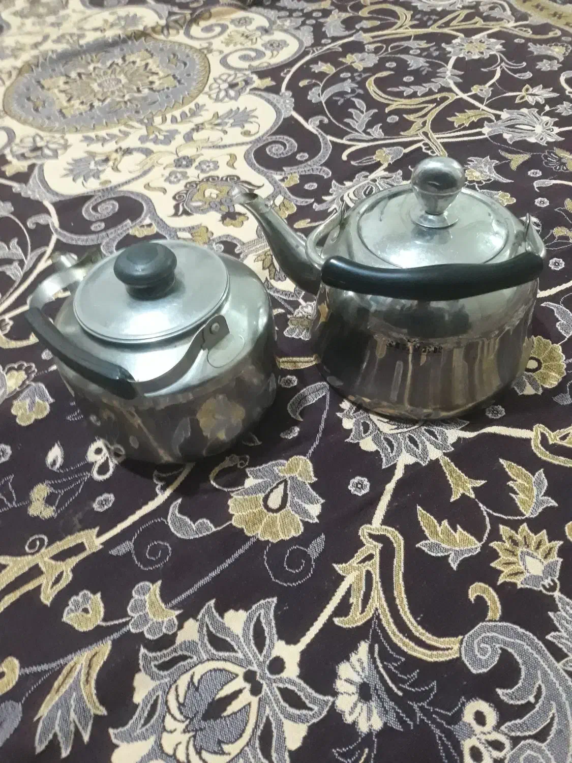 کتری ۲.۵ و ۲ لیتری استیل اصل|قوری، کتری، قهوهساز دستی|اردبیل, |دیوار