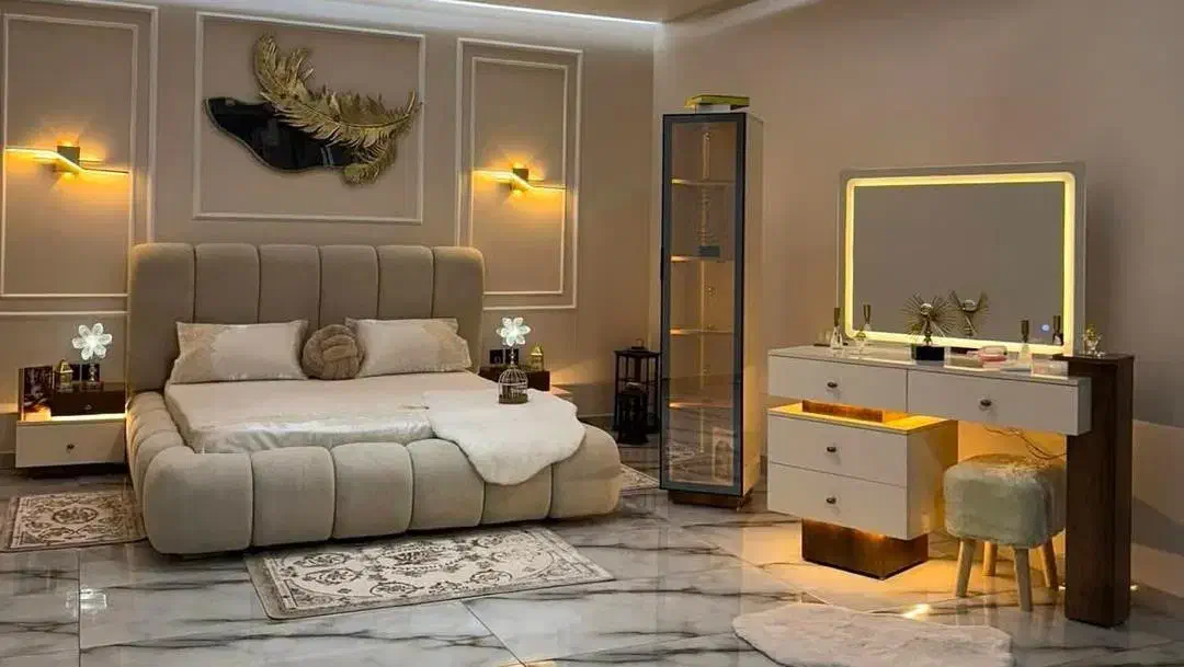 سرویس تخت خواب۲نفره تخت دونفره.۱ نفره تشک. مدل۶۹۸۷|تخت و سرویس خواب|شیراز, عادل آباد|دیوار