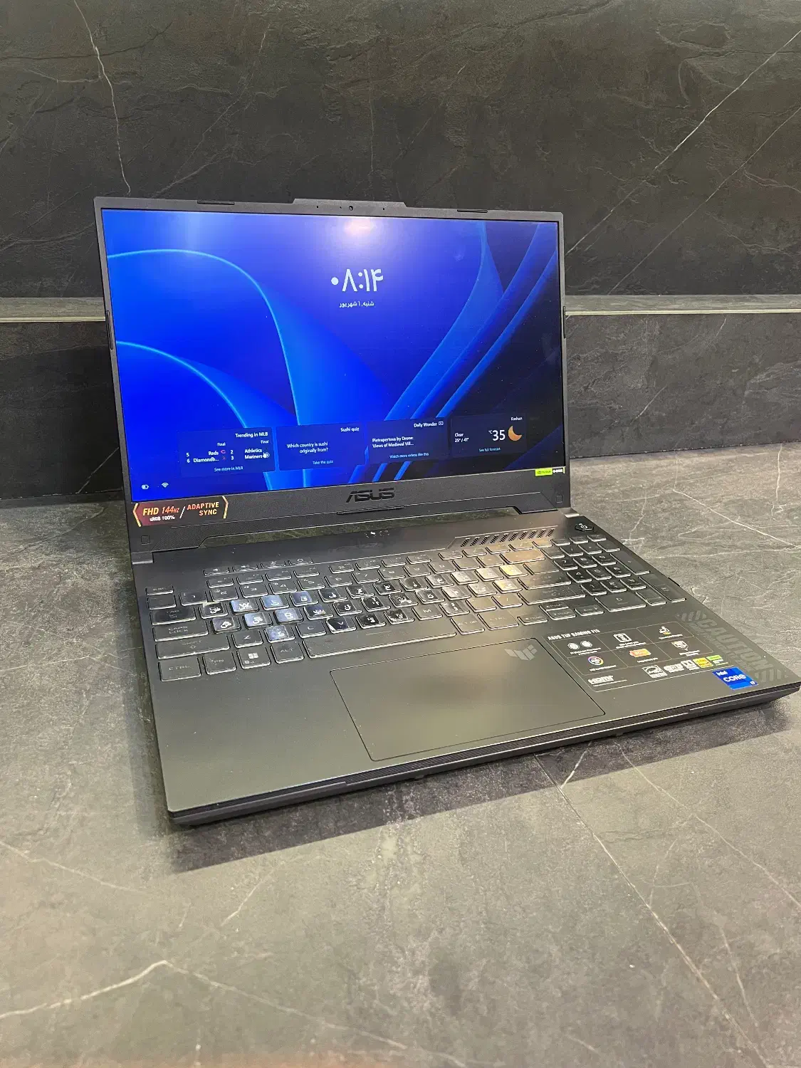 لپ تاپ 15.6 اینچی ایسوس مدلTUF Gaming F15|رایانه همراه|کاشان, مفتح|دیوار