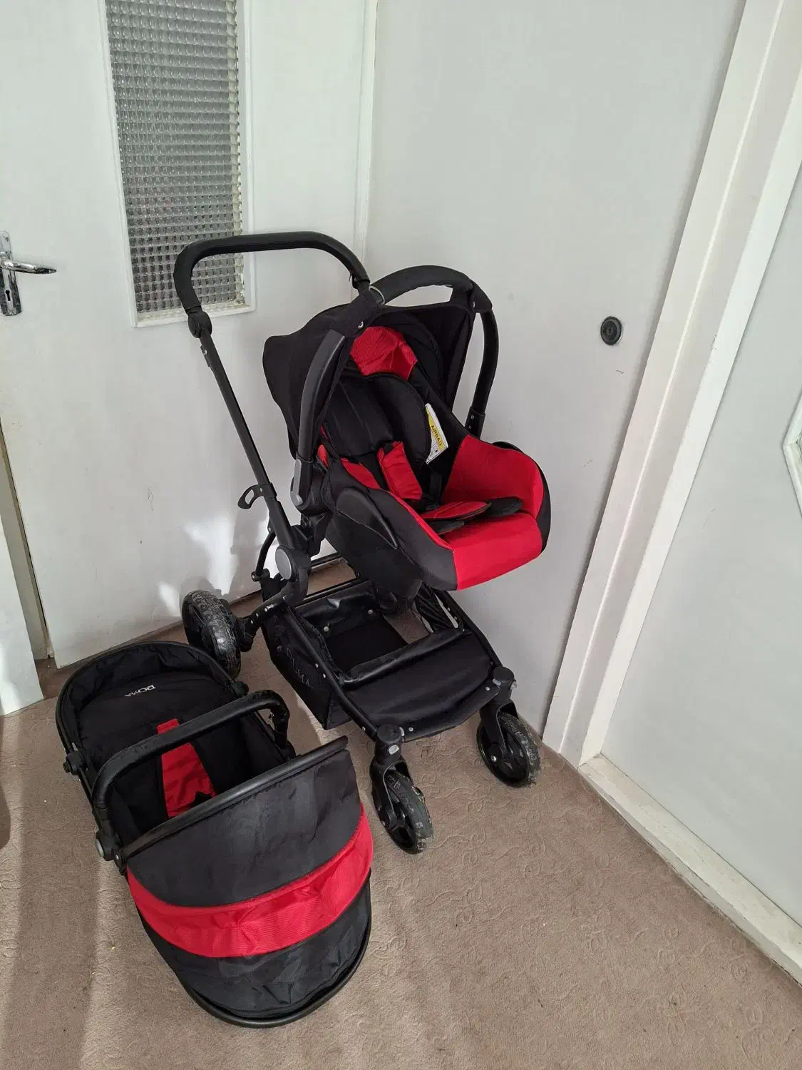 ست کالسکه و کریر روما مخصوص سیسمونی|کالسکه و لوازم جانبی|تبریز, |دیوار