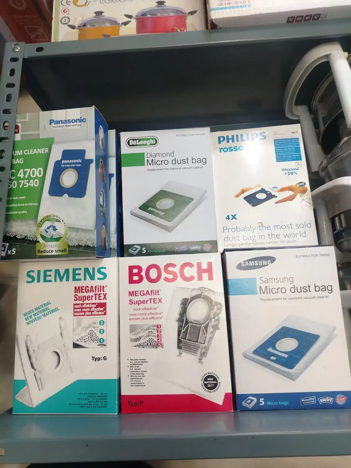 کیسه جارو برقی ارسال رایگان|جاروبرقی، جارو شارژی، بخارشو|مشهد, ولیعصر (شهرک غرب)|دیوار