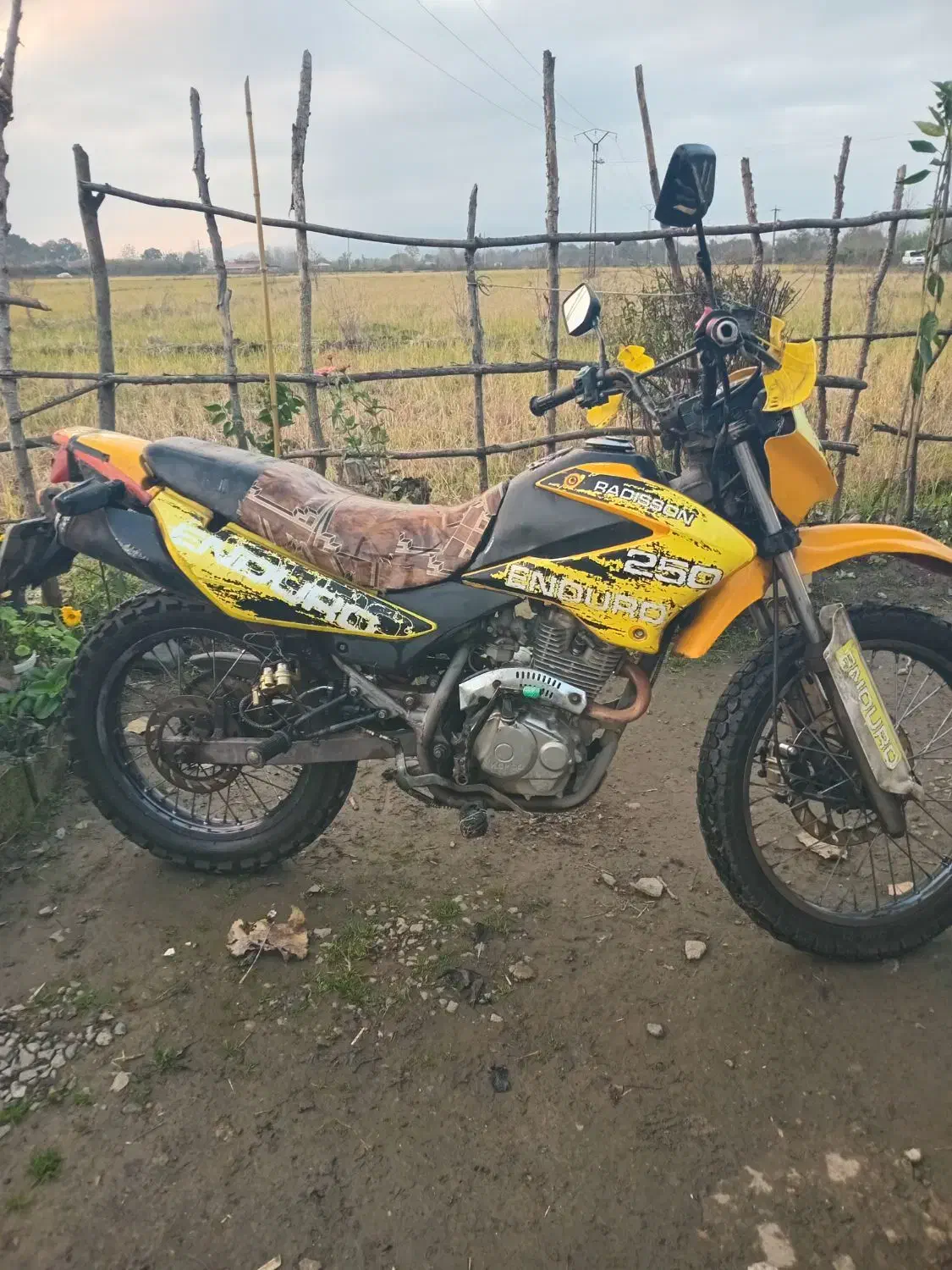 تریل رادیسون ۲۵۰ مدل ۸۸|موتورسیکلت|شلمان, |دیوار