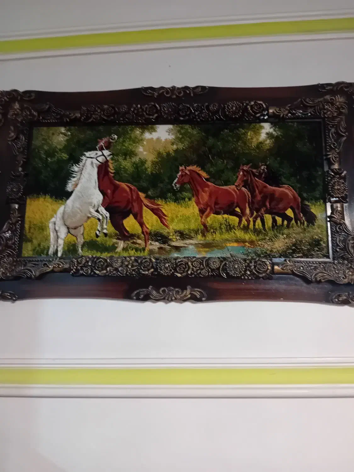 دوعدد تابلو|تابلو فرش|رشت, معلم|دیوار