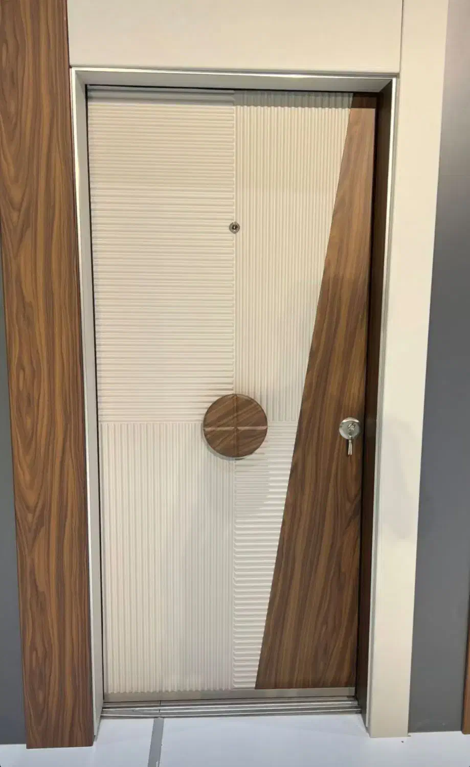 درب ضد سرقت cnc درب اتاق، نرده شیشه ای کدK060|مصالح و تجهیزات ساختمان|فریدونکنار, |دیوار