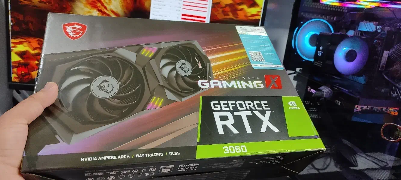 RTX 3060 GAMING X در حد آکبند 12گیگ|قطعات و لوازم جانبی رایانه|شهریار, شهریار|دیوار