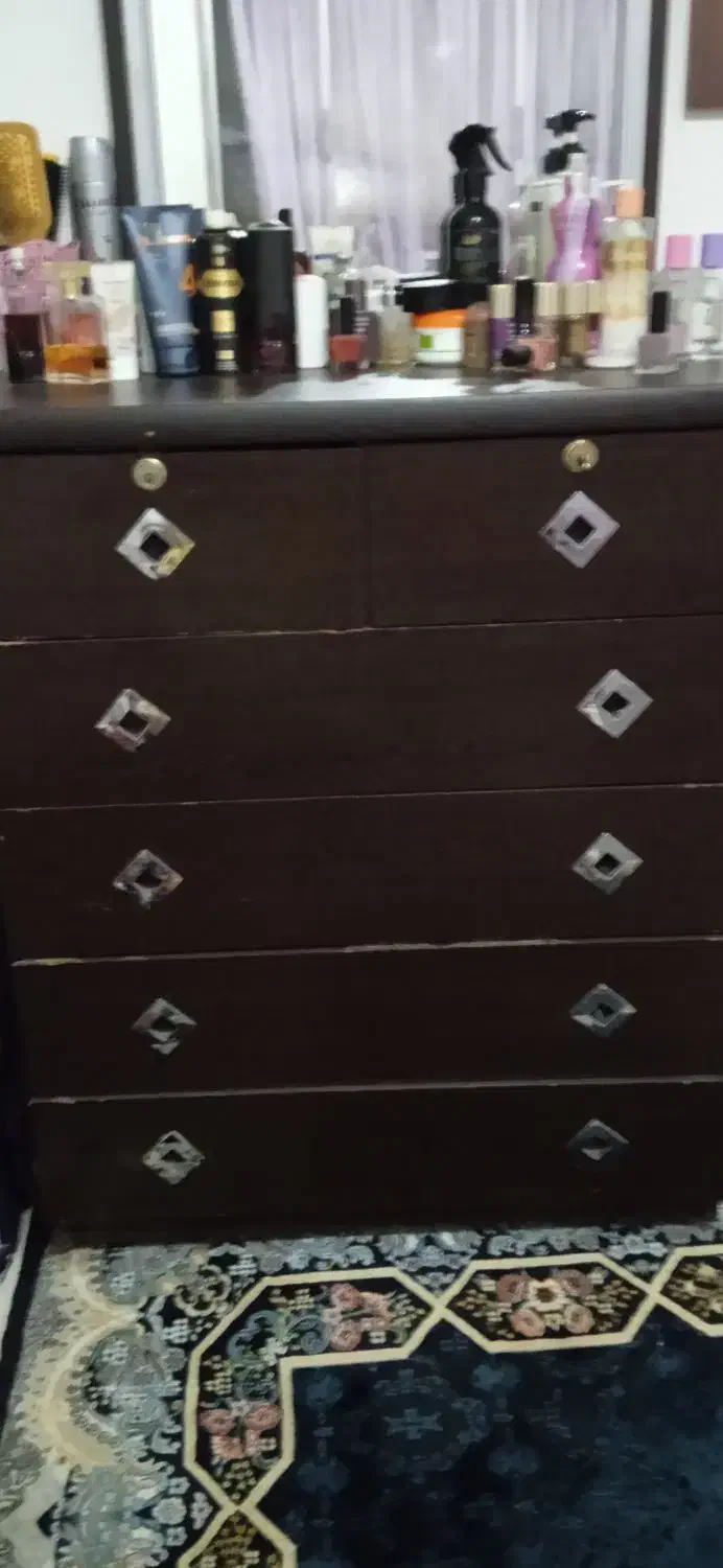 دراور چوبی|جاکفشی، کمد، دراور|بندر انزلی, پرستار|دیوار