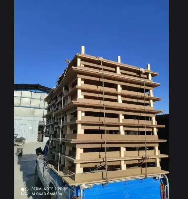 کفی تخت چوبی یک و دو نفره|تخت و سرویس خواب|خمینی‌شهر, |دیوار