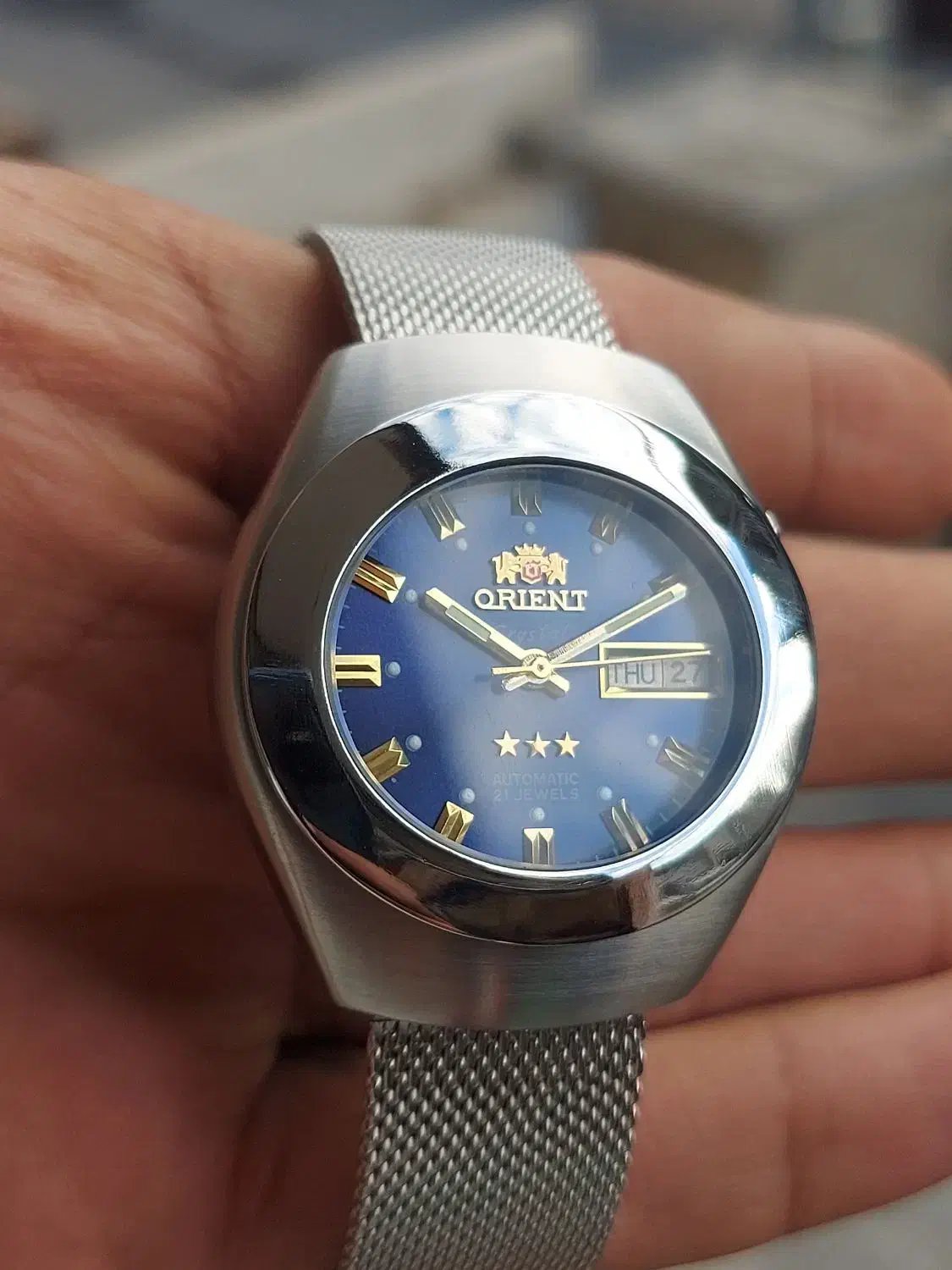 اورینت اتوماتیک آپولویی ۲۱سنگ کارکرده درحد|ساعت|ملایر, |دیوار