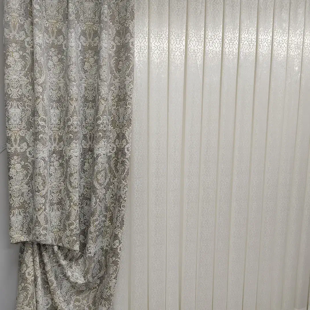 خیاطی پرده دکور زیر پانچ ...|پرده، رانر، رومیزی|تبریز, |دیوار