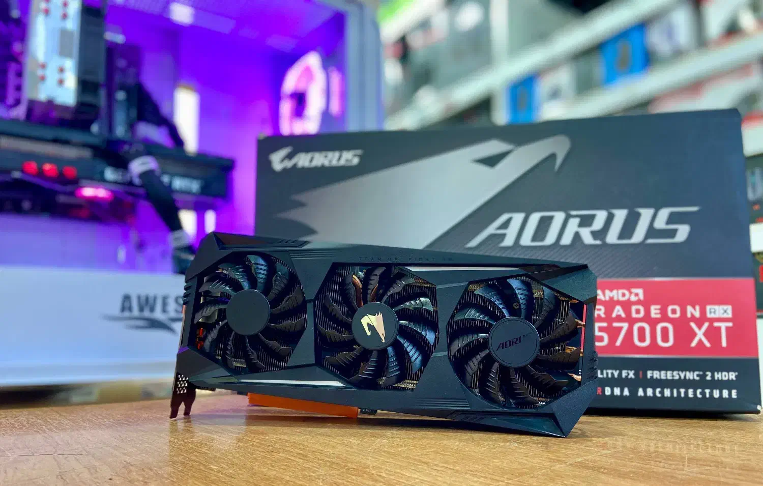 گرافیک GIGABYTE RX 5700XT AORUS 8GB|قطعات و لوازم جانبی رایانه|تهران, آجودانیه|دیوار