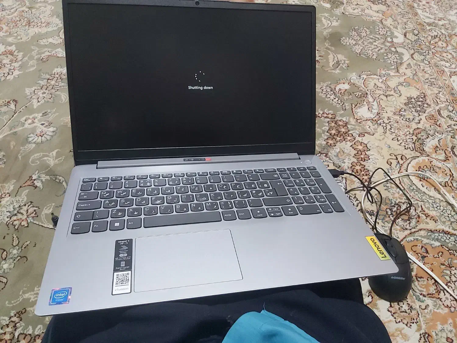 لپ تاپ لنوو Ideapad 1 مدل N4020 ظرفیت ۲۵۶ گیگابایت|رایانه همراه|بندرعباس, |دیوار