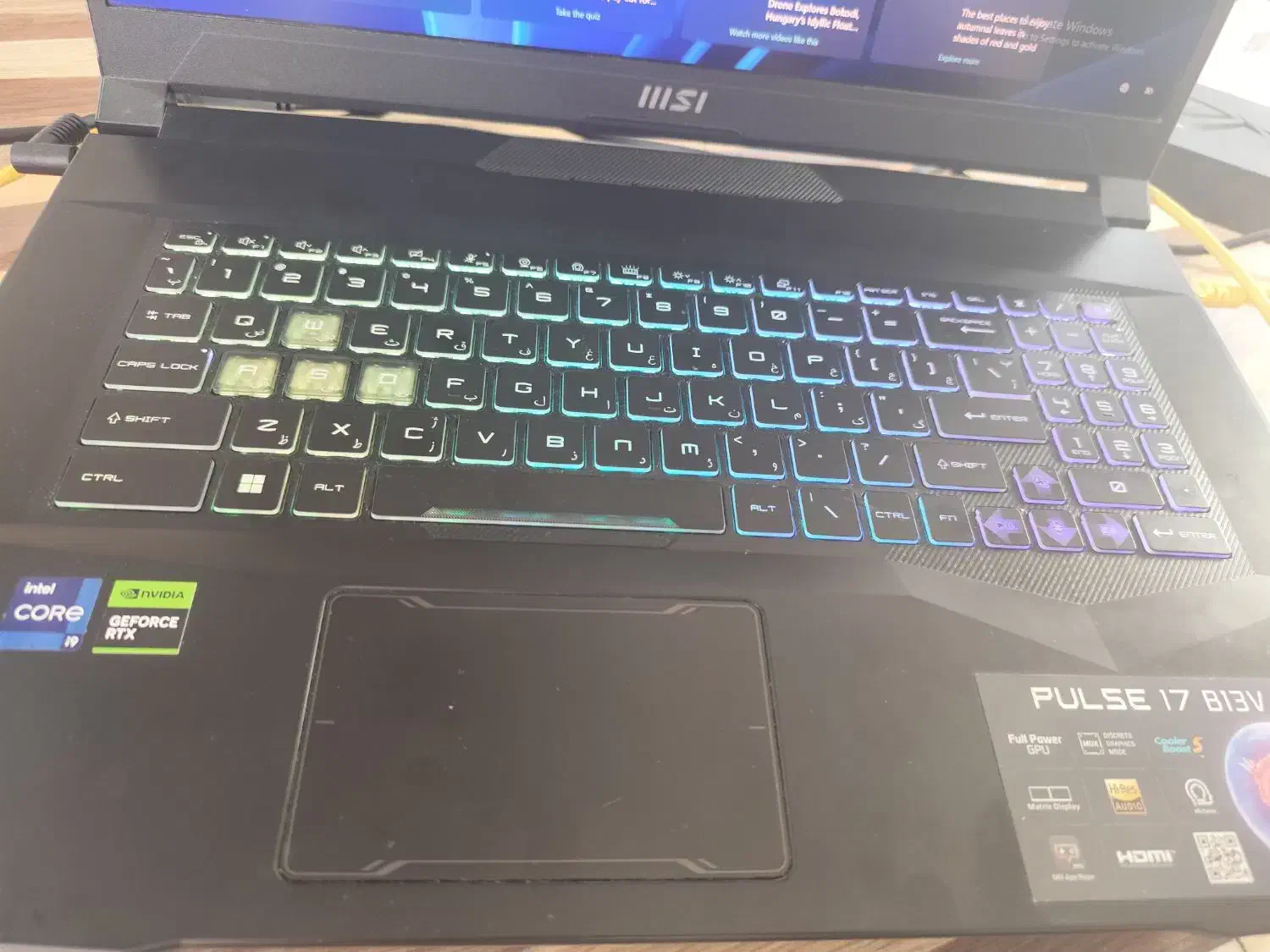 لپ تاپ گیمینگ msi 4060|رایانه همراه|کرمانشاه, |دیوار