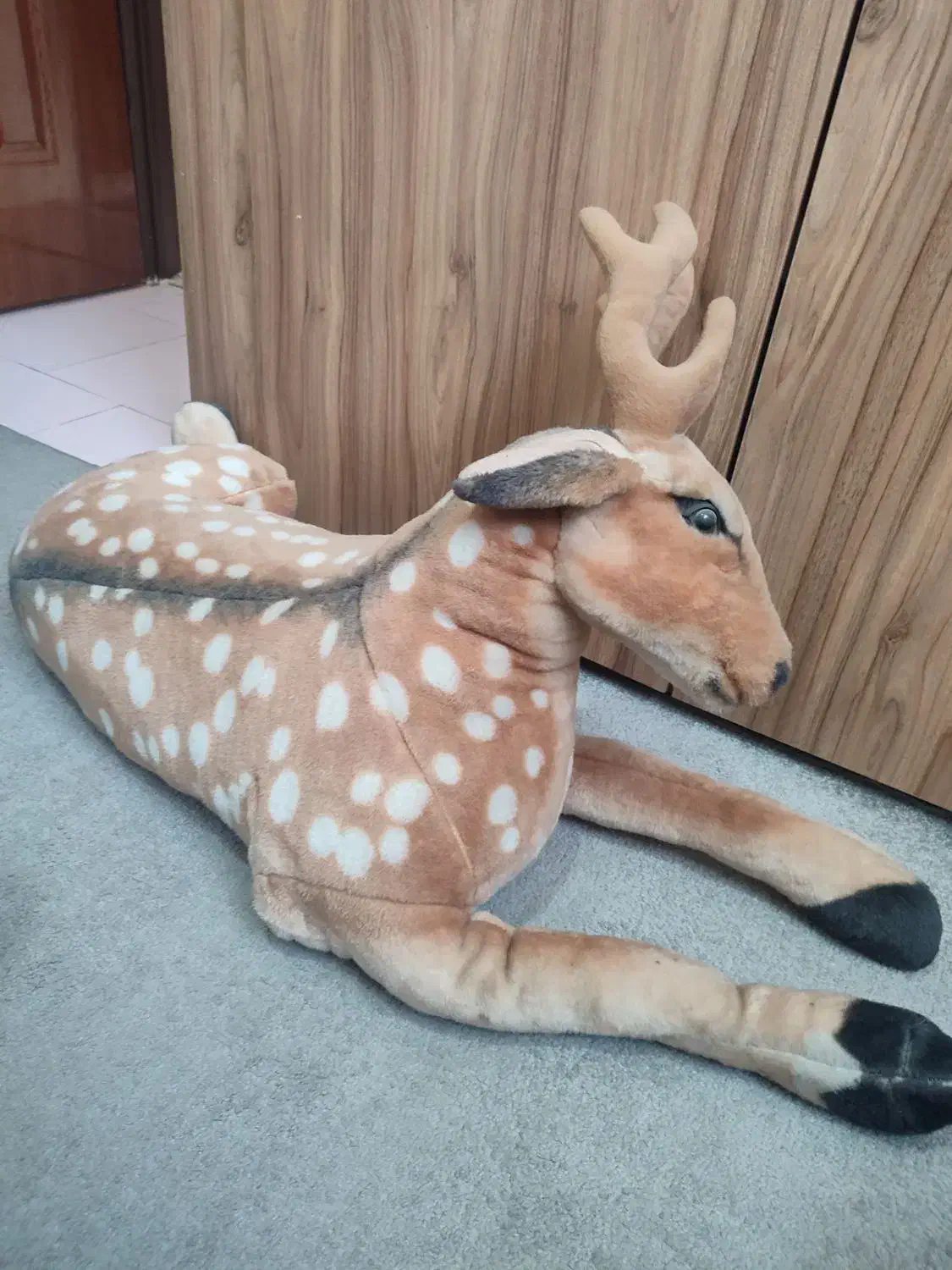 عروسک آهو پولیشی نشسته|اسباب و اثاث بچه|مشهد, مصلی (کارمندان اول)|دیوار