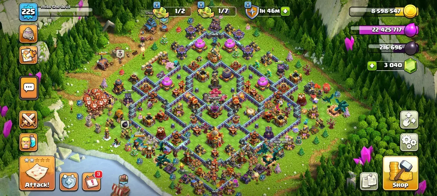 اکانت کلکسیونی لول 225|کنسول، بازی ویدئویی و آنلاین|نکا, |دیوار