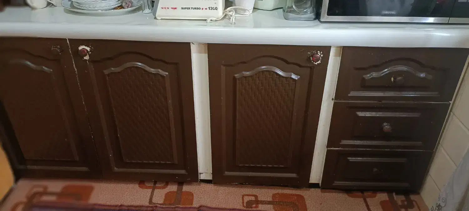 کابینتا ورقشون خیلی ضخیم هستش|مصالح و تجهیزات ساختمان|دزفول, |دیوار