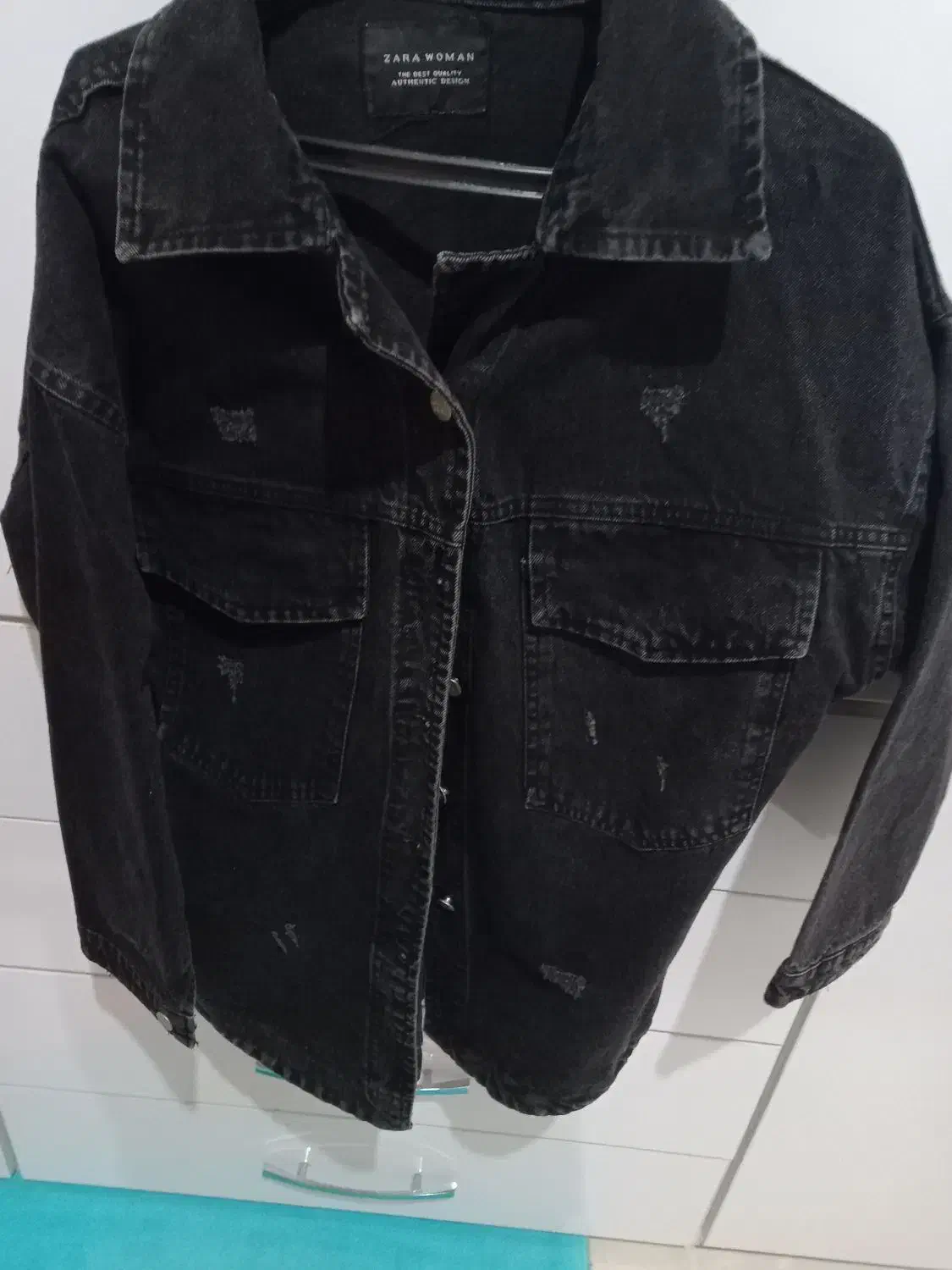 کت جین زیبا از فروش مانده فقط همین دوتامونده|لباس|اسلامآباد غرب, |دیوار