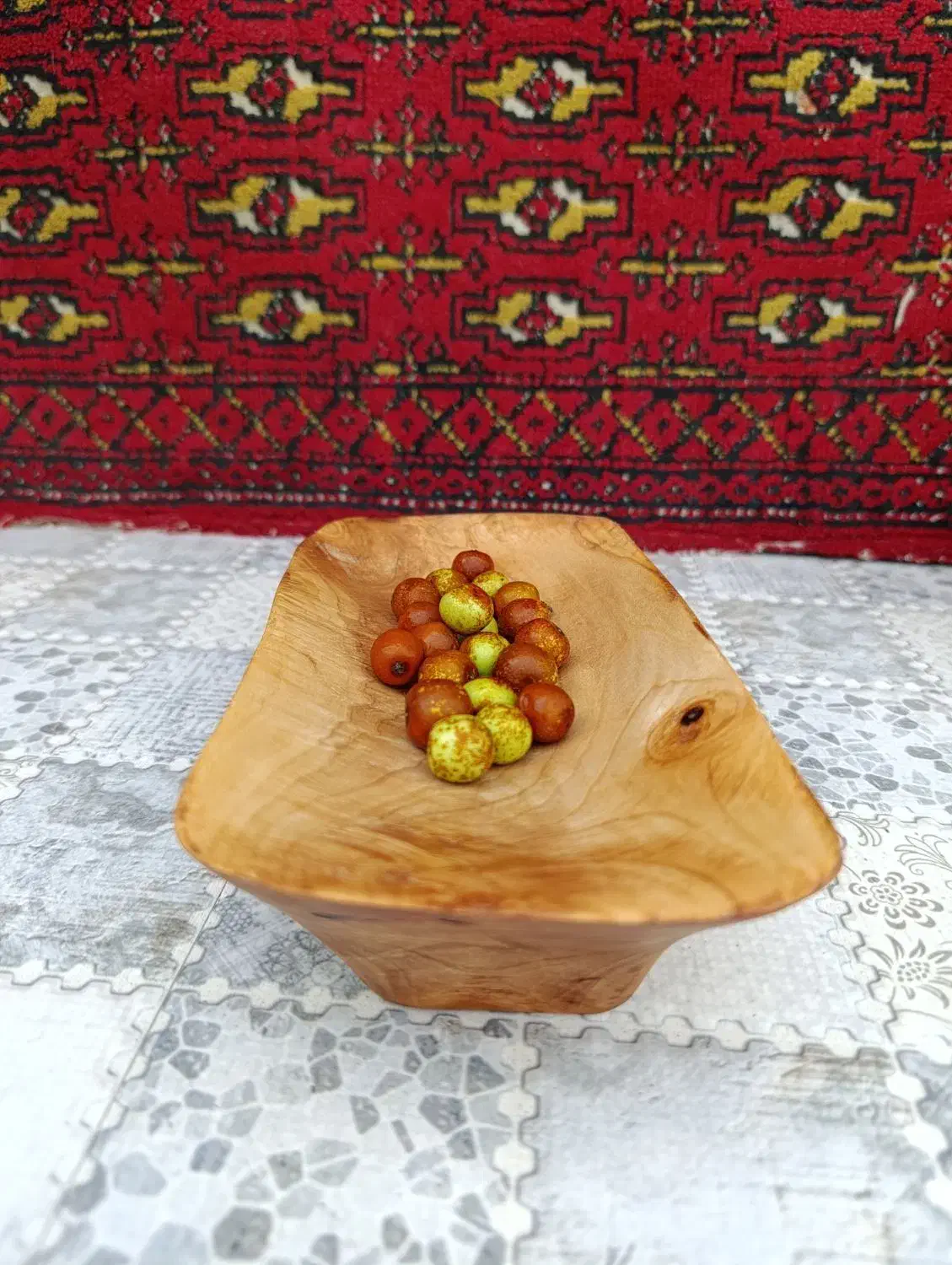 آجیل خوری پایه دار|صنایع دستی و سایر لوازم تزئینی|کلاچای, |دیوار