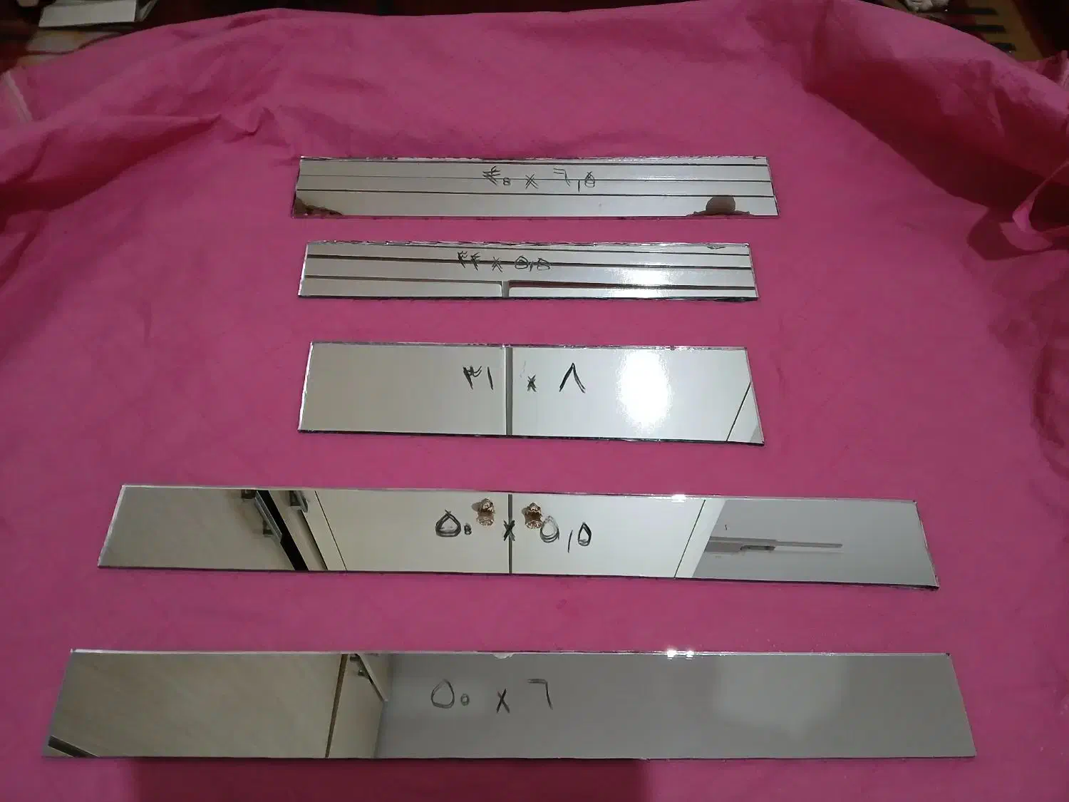 آینه برش خورده مناسب کارهنری ودیوار کوب|آینه|مشهد, ایثار|دیوار