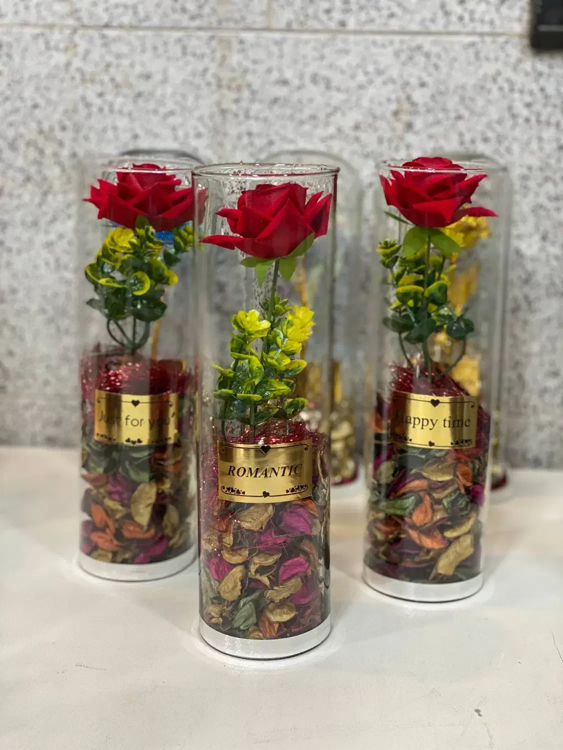 گلدان روز مادر|گل مصنوعی|آفتاب, |دیوار