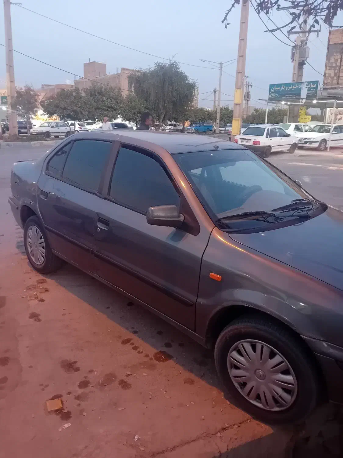 سمند خاکستری  مدل ۸۵|خودرو سواری و وانت|دهدشت, |دیوار